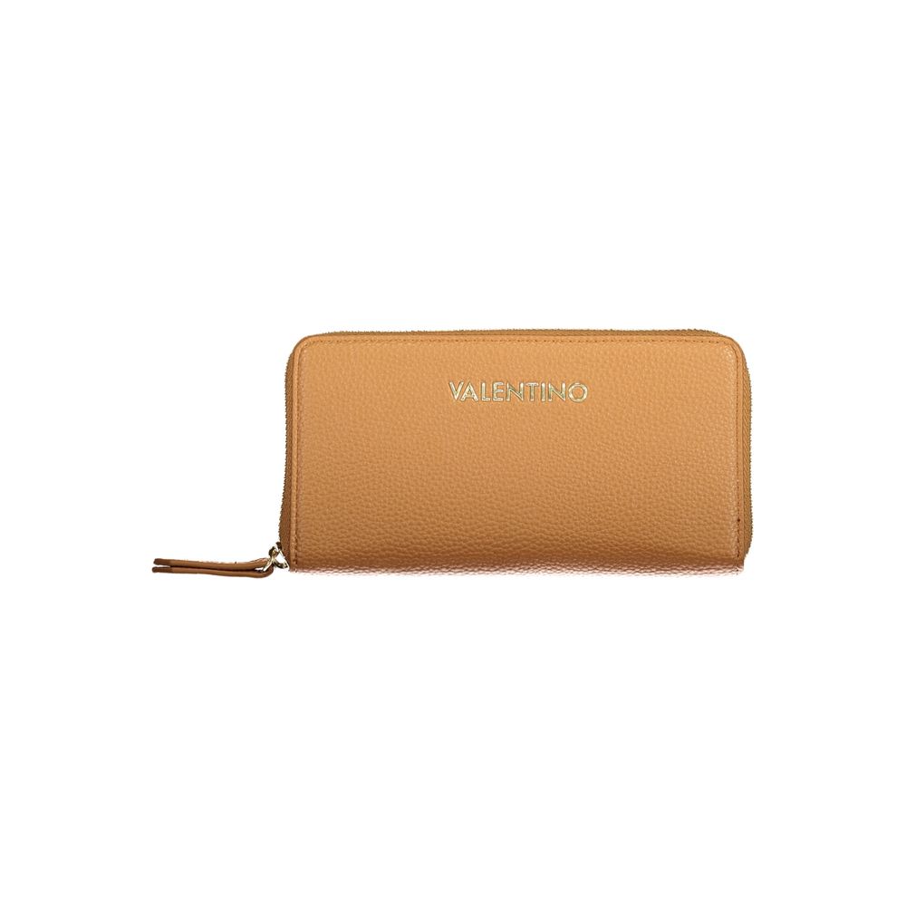 Mario Valentino Brown Polyurethane Women's Wallet Mario Valentino