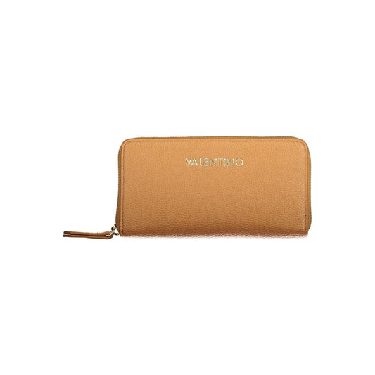 Mario Valentino Brown Polyurethane Women's Wallet Mario Valentino