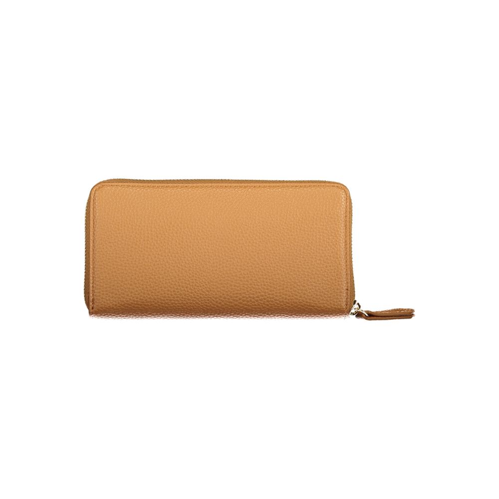 Mario Valentino Brown Polyurethane Women's Wallet Mario Valentino