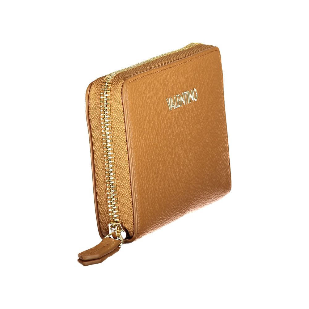 Mario Valentino Brown Polyurethane Women's Wallet Mario Valentino