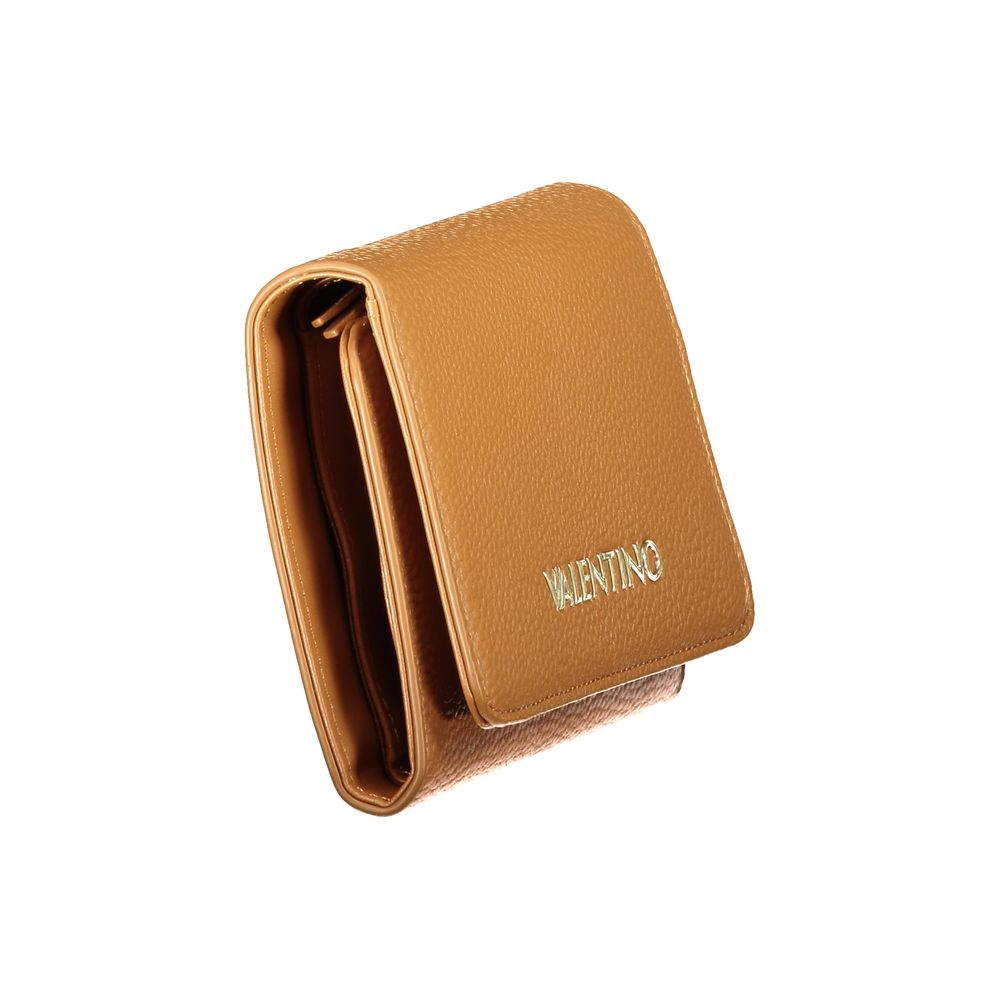 Mario Valentino Brown Polyurethane Women's Wallet - Eljoys Fashion 