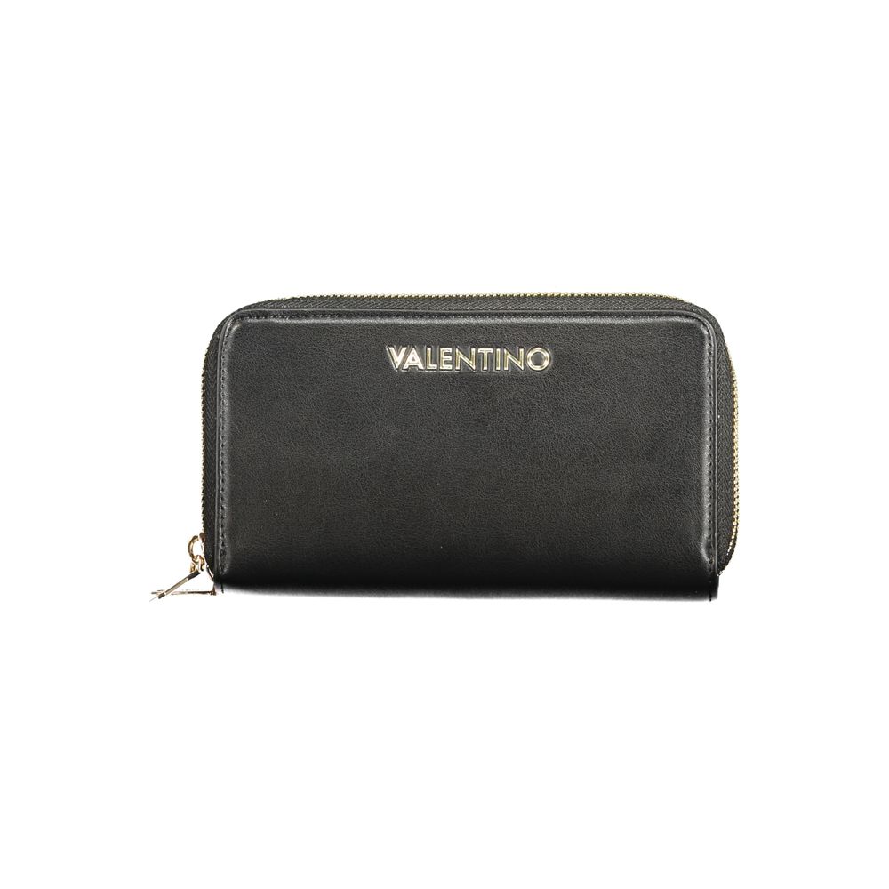 Mario Valentino Black Polyurethane Women's Wallet Mario Valentino