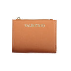 Mario Valentino Brown Polyurethane Women's Wallet