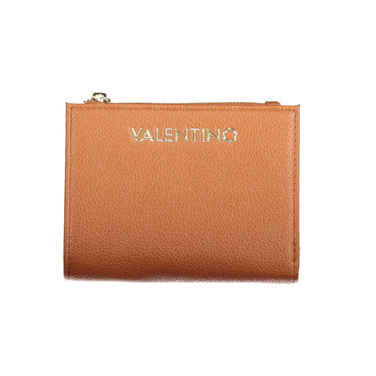 Mario Valentino Brown Polyurethane Women's Wallet Mario Valentino