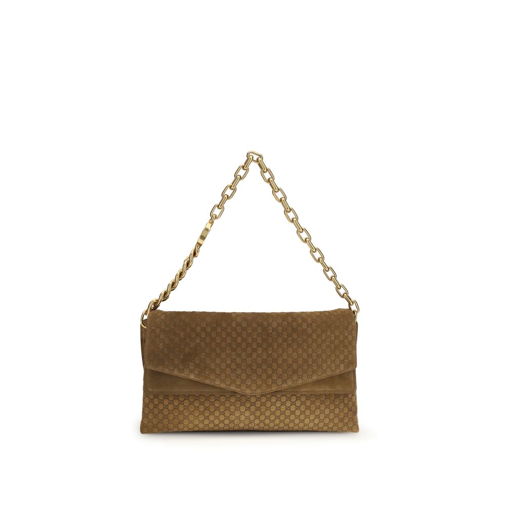 Gucci Beige Calf Leather Bos Taurus Handbag Gucci