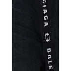 Balenciaga Black Cotton Bermuda Shorts