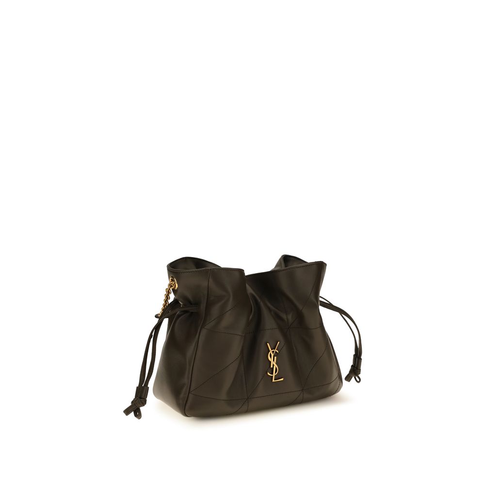 Saint Laurent Bicolor Lamb Ovis Aries Aries Shoulder Bag Saint Laurent