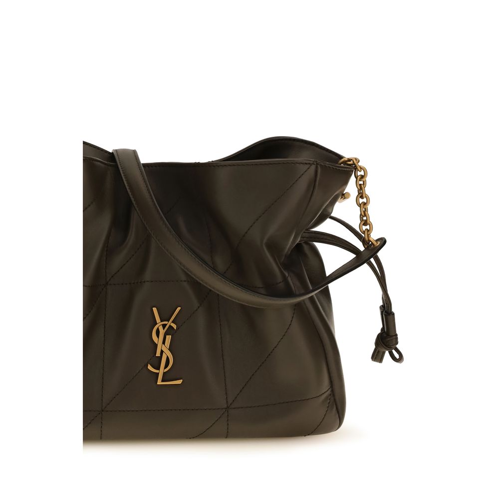 Saint Laurent Bicolor Lamb Ovis Aries Aries Shoulder Bag Saint Laurent