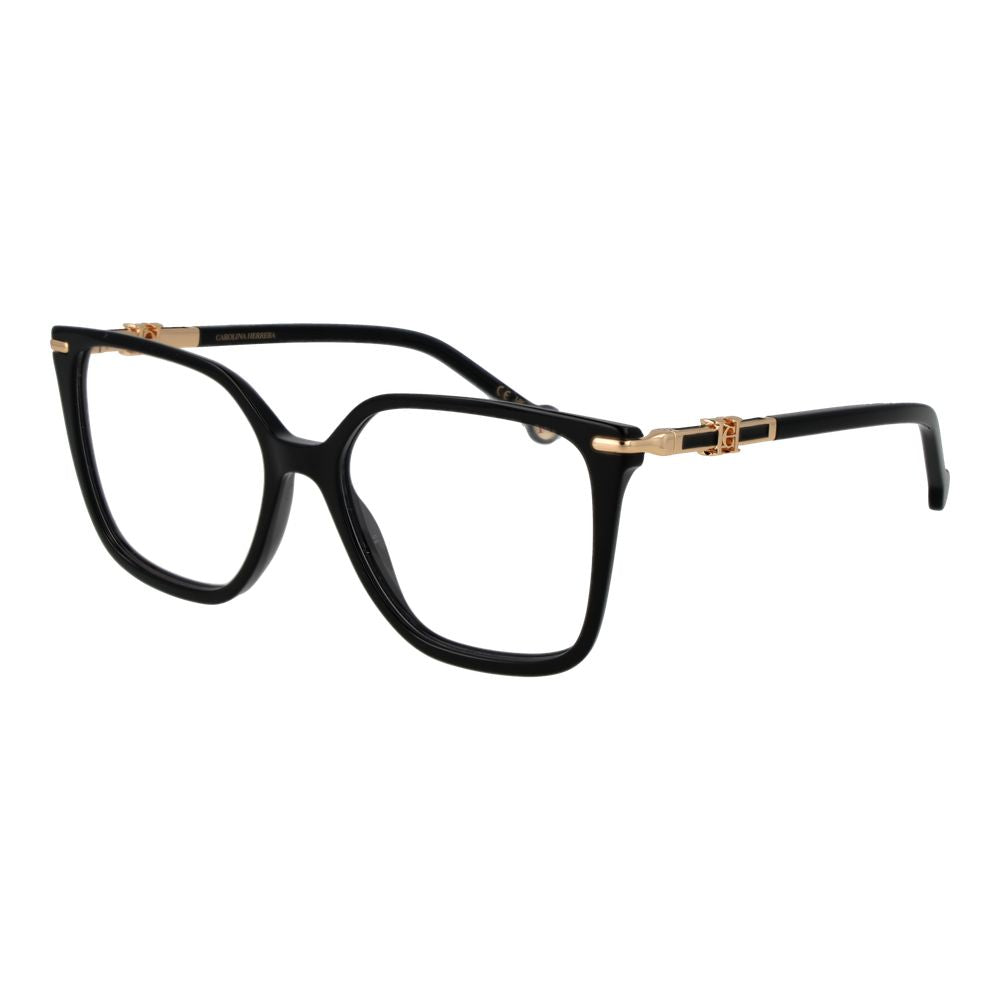 Carolina Herrera Black Acetate Glasses Frames