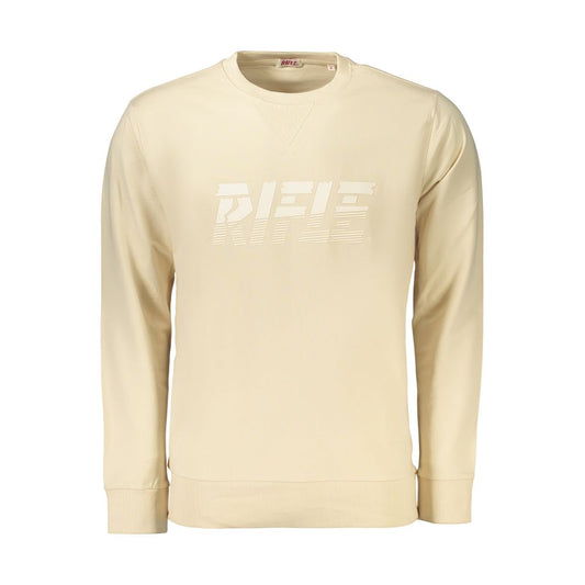 Rifle Beige Cotton Men's Sweatshirt Rifle