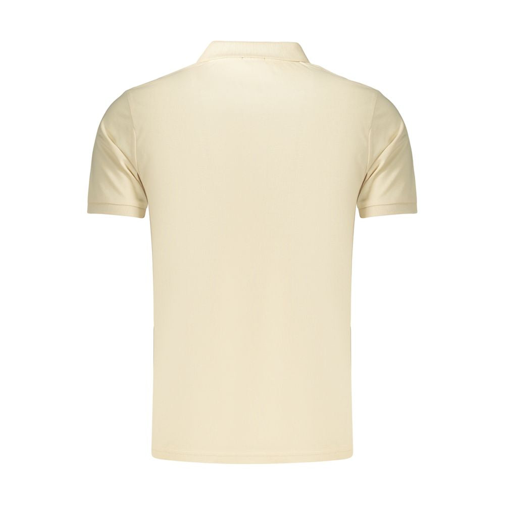 Rifle Beige Cotton Men's Polo Rifle