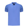 Rifle Blue Cotton Men's Polo Shirt Rifle