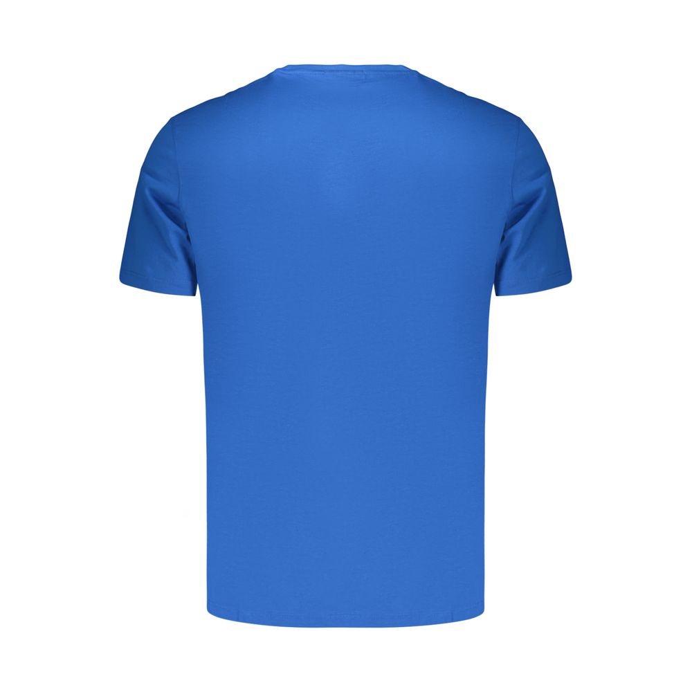 Calvin Klein Blue Cotton Men's T-Shirt Calvin Klein