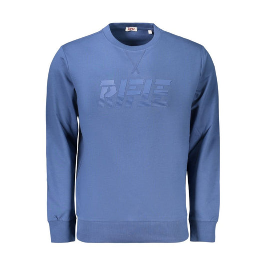 Rifle Blue Cotton Men's Sweatshirt Rifle