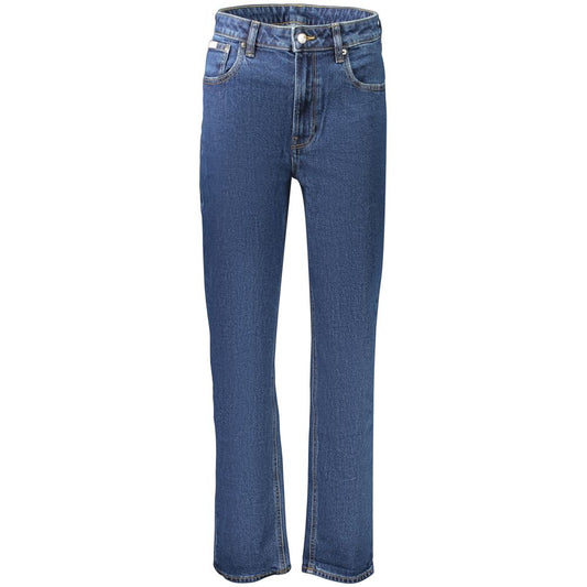 Calvin Klein Blue Cotton Women's Jeans Calvin Klein