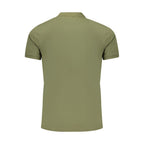 Men's Rifle Verde Cotton Polo Shirt with classic collar and short sleeves, in vibrant green color.