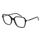Tommy Hilfiger black acetate glasses frames with clear lenses, stylish eyewear for a sophisticated look.