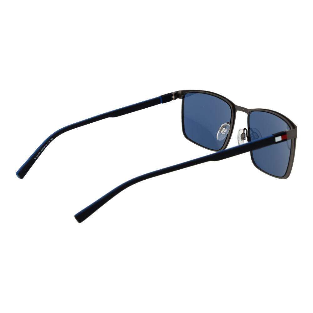 Tommy Hilfiger Gray Metal Sunglasses Tommy Hilfiger