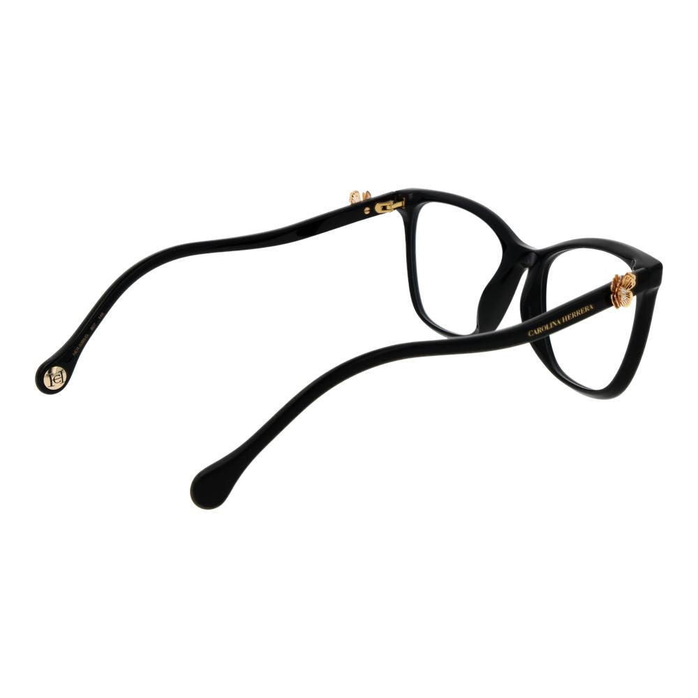 Carolina Herrera Black Acetate Glasses Frames Carolina Herrera
