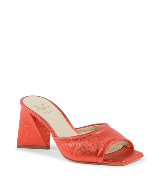 19V69 Italia Multicolor Leather Platform Sandals 19V69 Italia