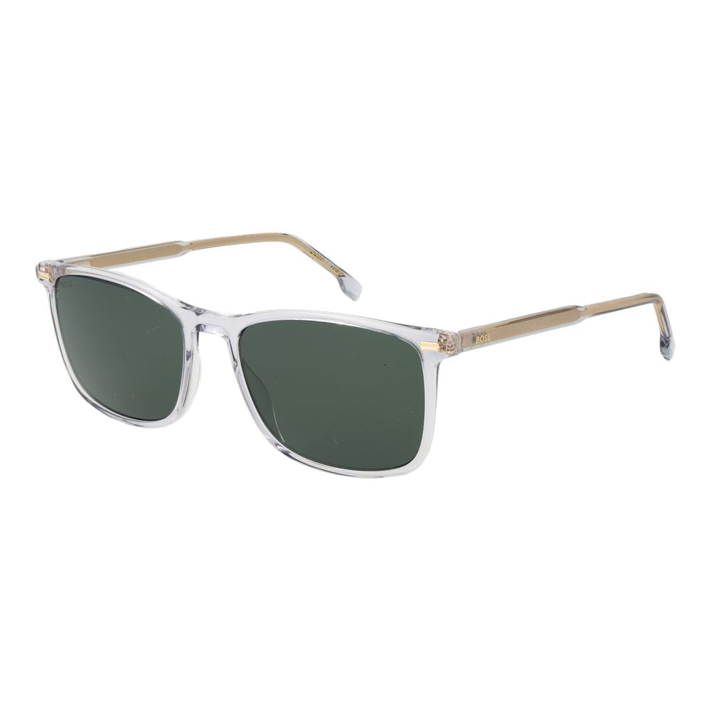 Hugo Boss Gray Acetate Sunglasses - Eljoys Fashion 