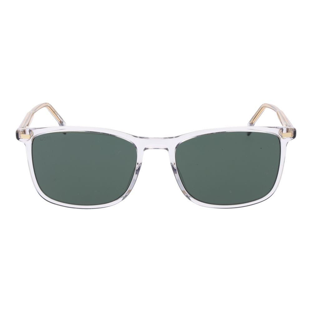 Hugo Boss Gray Acetate Sunglasses - Eljoys Fashion 
