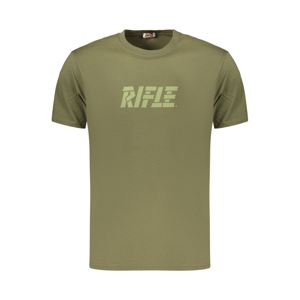 Rifle Verde Cotton Uomo T-Shirt Rifle