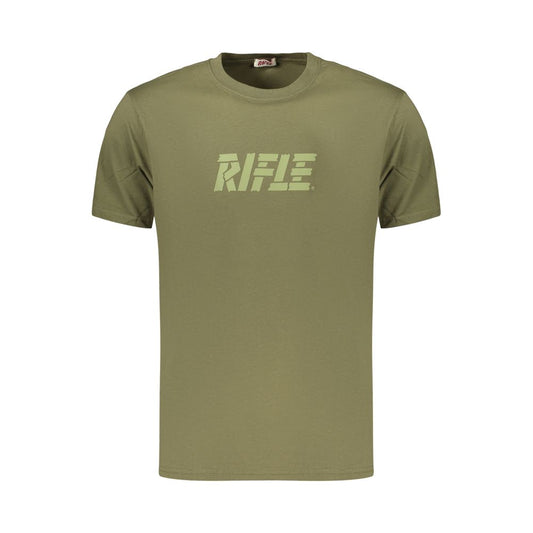 Rifle Verde Cotton Uomo T-Shirt Rifle