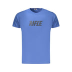 Rifle Blue Cotton Mens T-Shirt Rifle