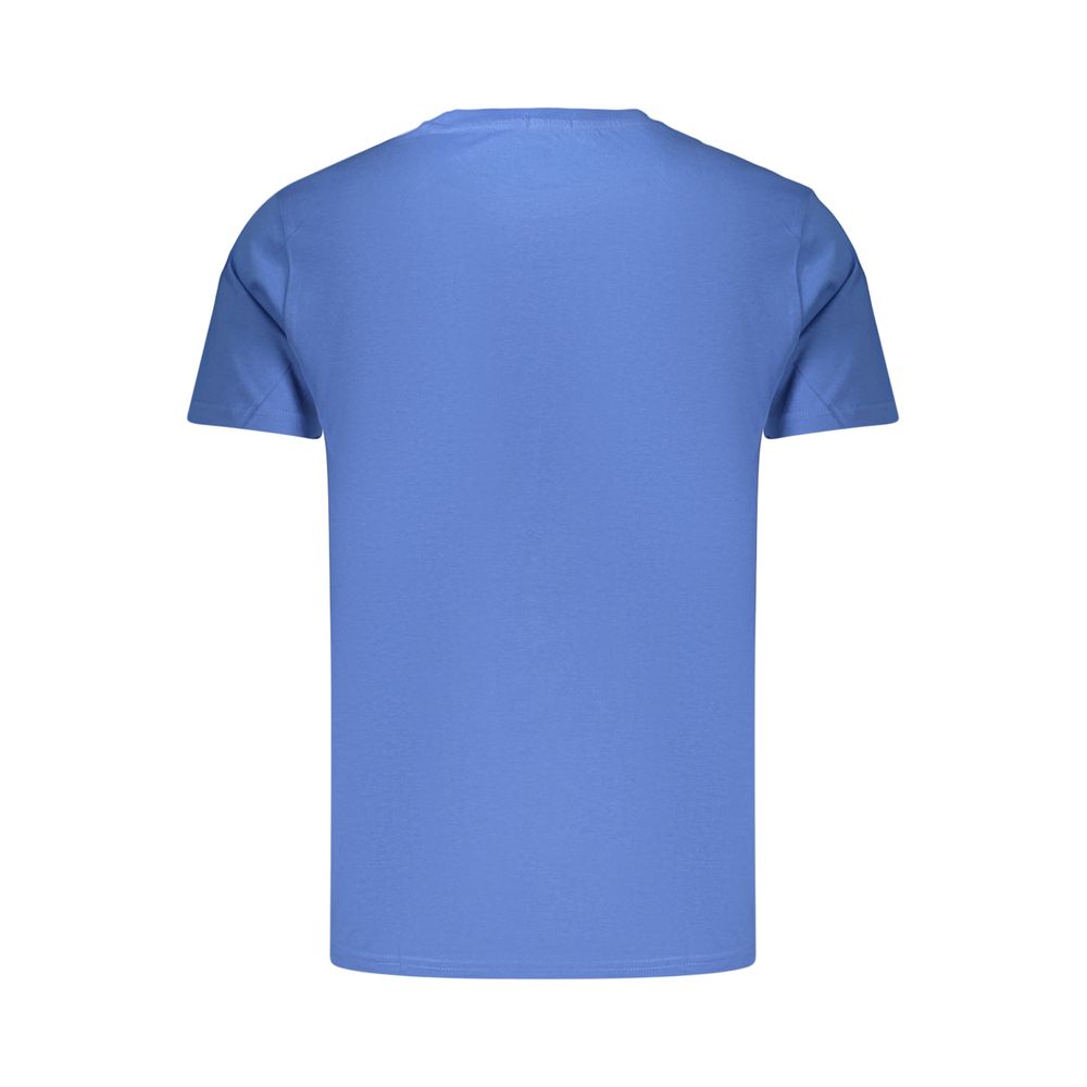 Rifle Blue Cotton Mens T-Shirt Rifle
