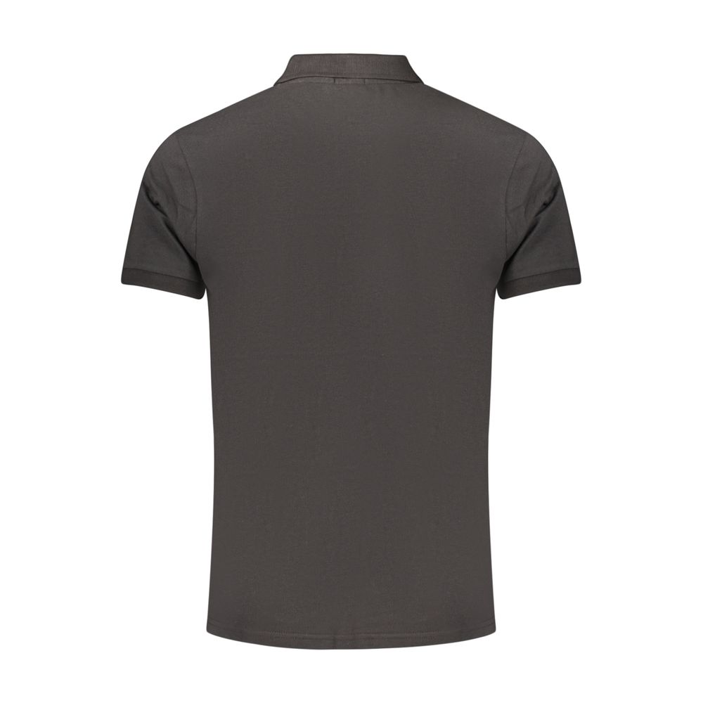 Rifle Black Cotton Men's Polo Shirt Rifle