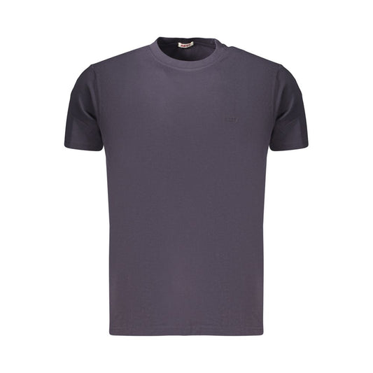 Rifle Blue Cotton Men's T-Shirt Rifle