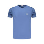 Rifle Blu Cotton Men's T-Shirt with round neckline and short sleeves, featuring a clean, casual design.