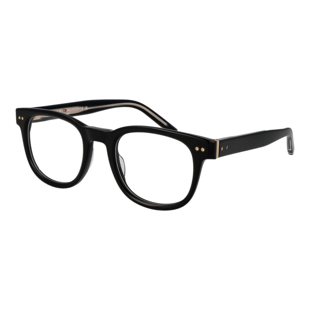 Tommy Hilfiger Black Acetate Glasses Frames