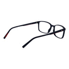 Tommy Hilfiger blue polyamide glasses frames with a sleek, modern design and clear lenses, showcasing stylish eyewear.