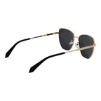 Polaroid Gold Metal Sunglasses