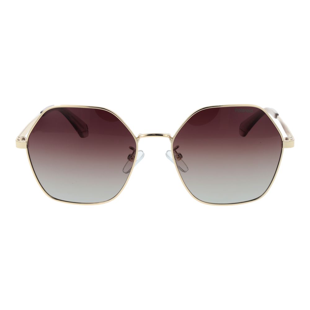 Polaroid Gold Metal Sunglasses Polaroid