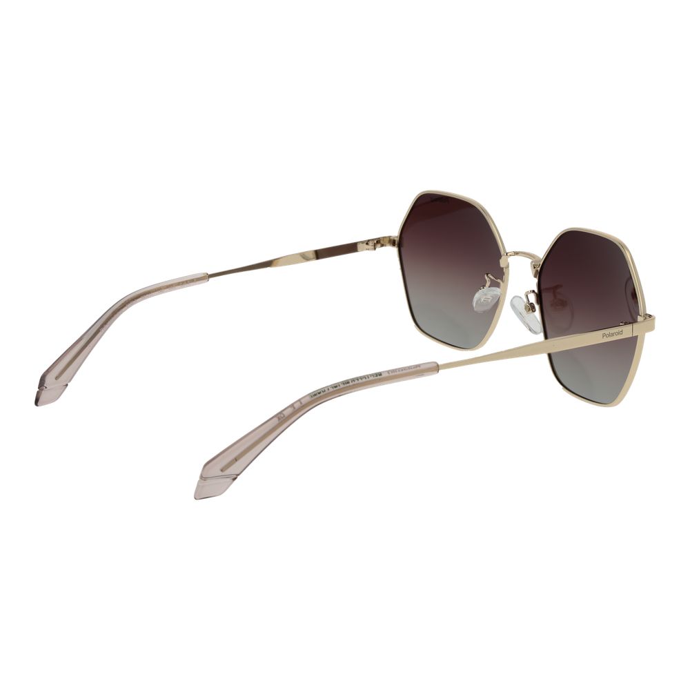 Polaroid Gold Metal Sunglasses Polaroid