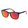 Polaroid black polycarbonate sunglasses with sleek frame and dark lenses, stylish eyewear for sun protection