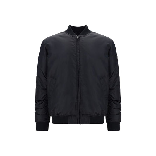 Moschino Black Polyamide Bomber Moschino