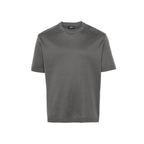 Herno Gray Cotton T-Shirt