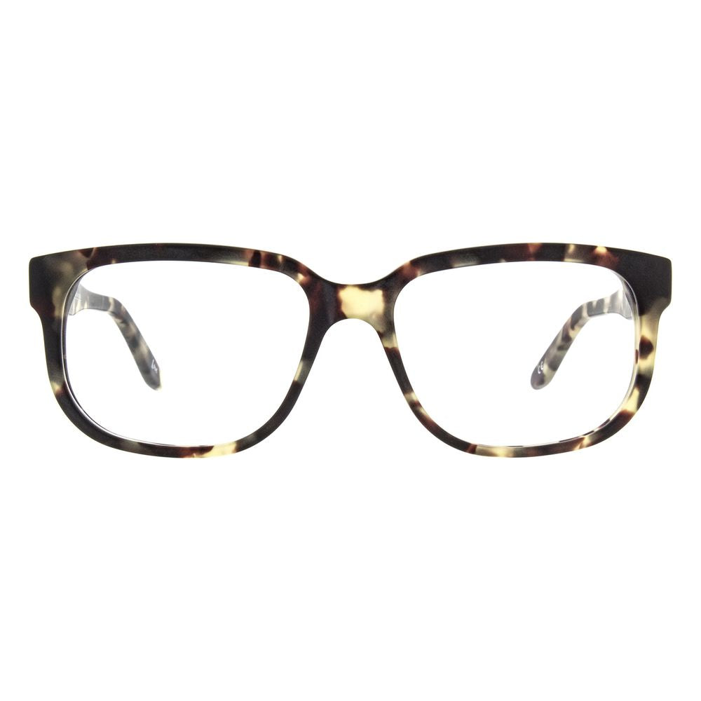 Andy Wolf brown acetate glasses frames with sleek design and clear lenses, stylish eyewear for everyday wear.