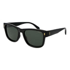 Polaroid black polycarbonate sunglasses with sleek frame and dark tinted lenses, designed for stylish eye protection.