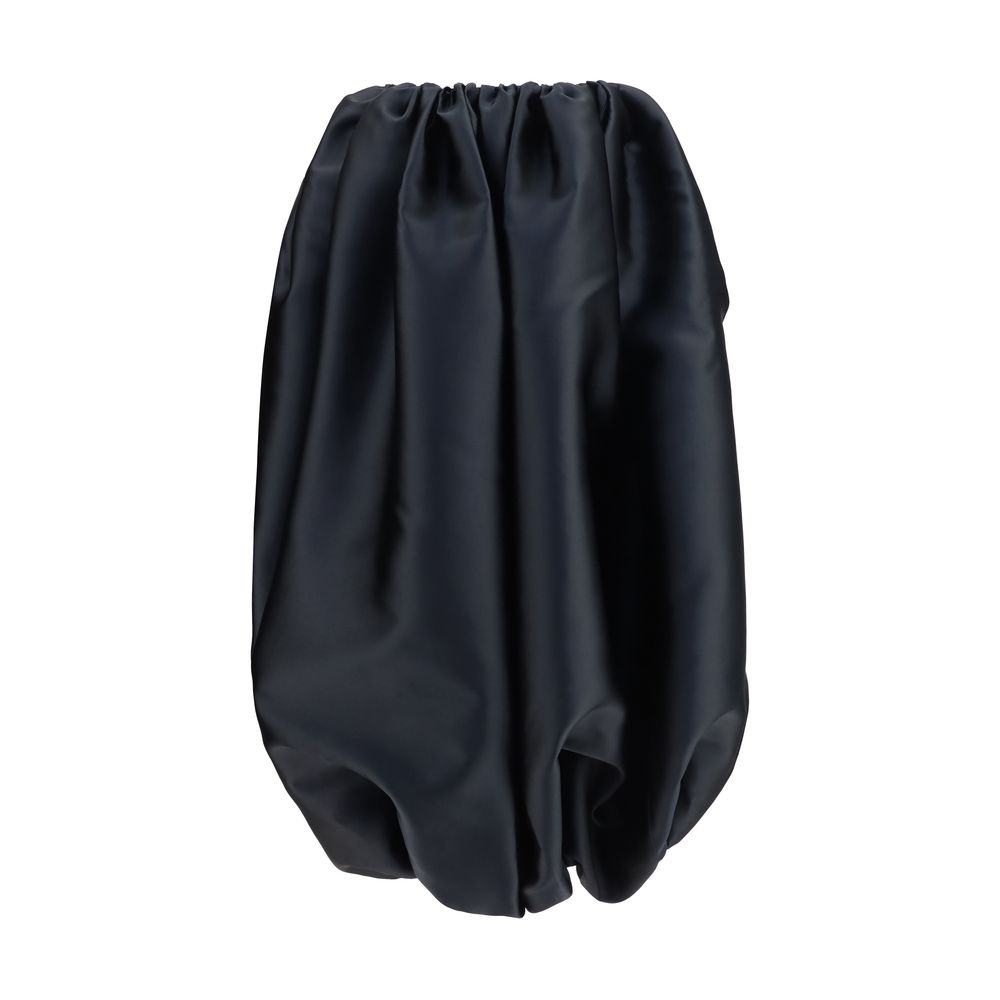 Calvin Klein Black Polyester Skirt Calvin Klein
