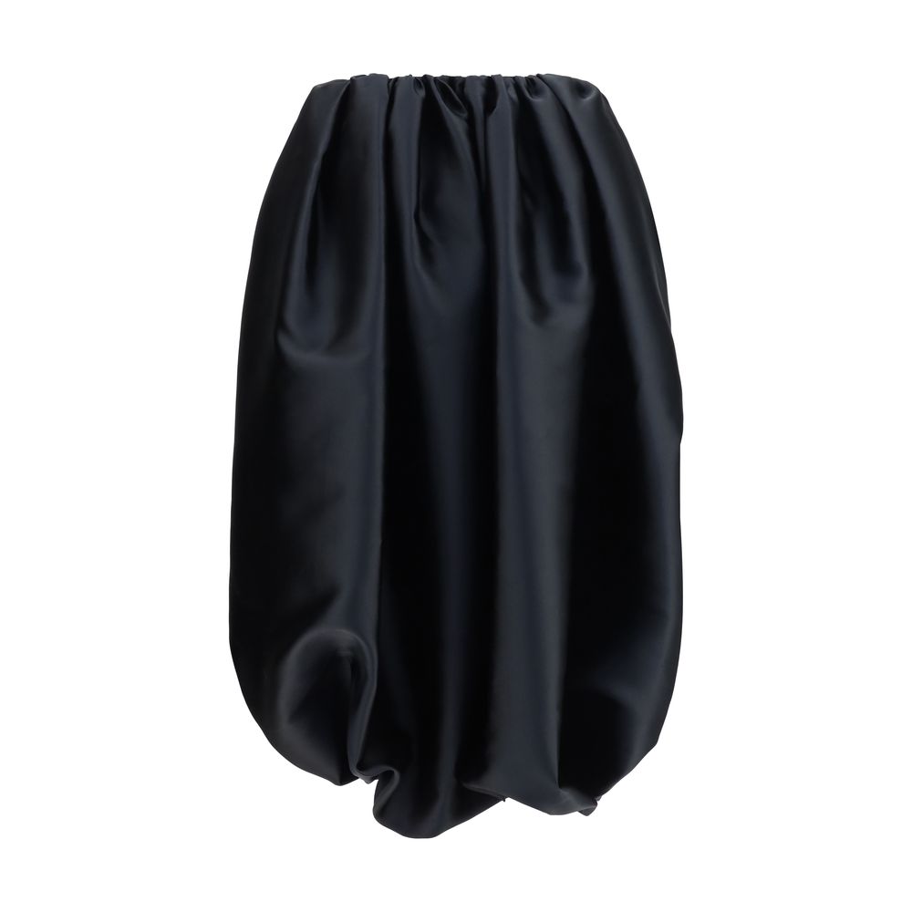 Calvin Klein Black Polyester Skirt Calvin Klein