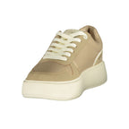 U.S. POLO ASSN. Beige Polyurethane Women's Sneaker U.S. POLO ASSN.
