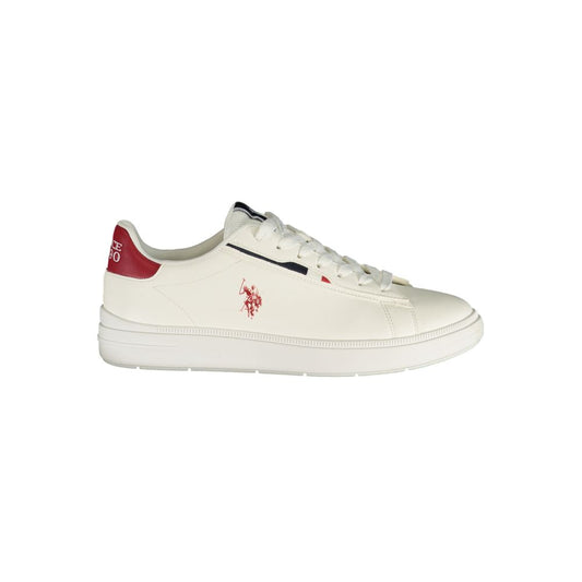 U.S. POLO ASSN. White Polyurethane Men's Sneaker U.S. POLO ASSN.