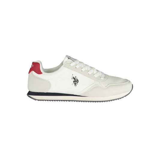 U.S. POLO ASSN. White Polyurethane Men's Sneaker U.S. POLO ASSN.