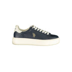 U.S. POLO ASSN. Blue Polyurethane Womens Sneaker U.S. POLO ASSN.