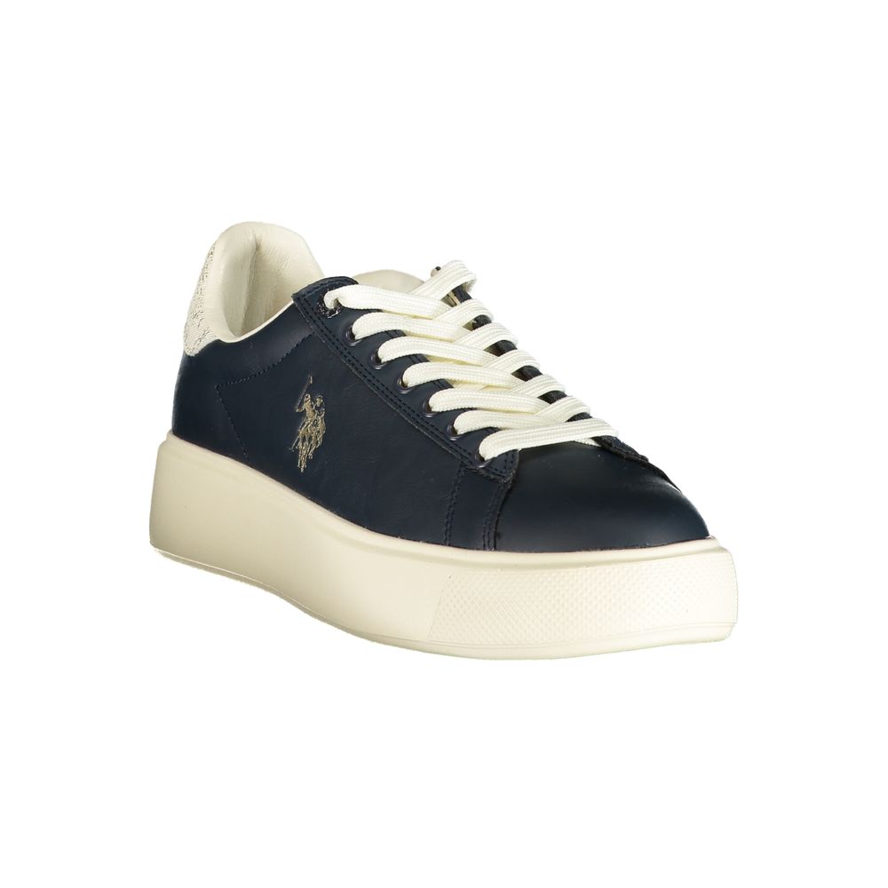 U.S. POLO ASSN. Blue Polyurethane Womens Sneaker U.S. POLO ASSN.